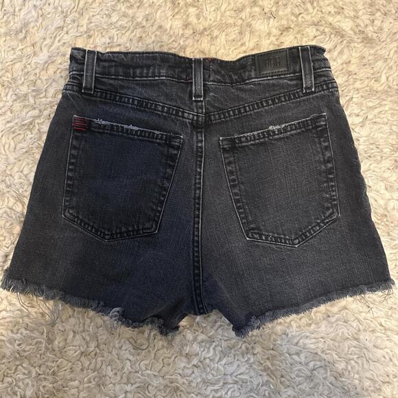 Urban outfitters bdg girlfriend high-rise shorts (black)-27 - Picture 7 of 7